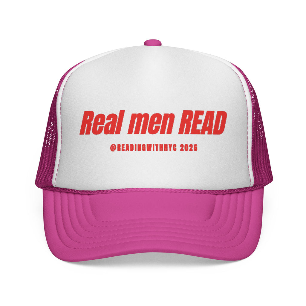 Readingwithnyc - "Real Men READ" Trucker Cap