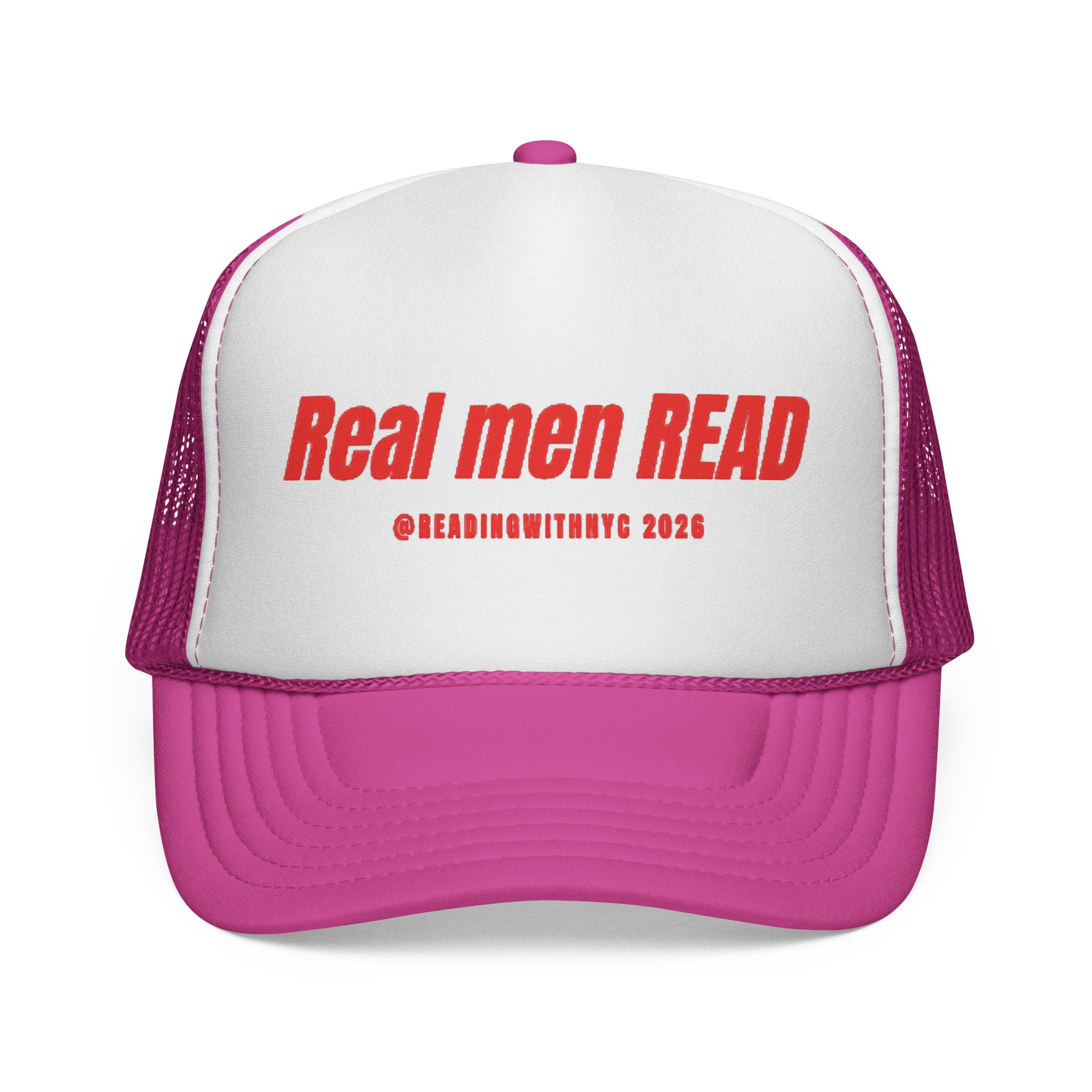 Readingwithnyc - "Real Men READ" Trucker Cap