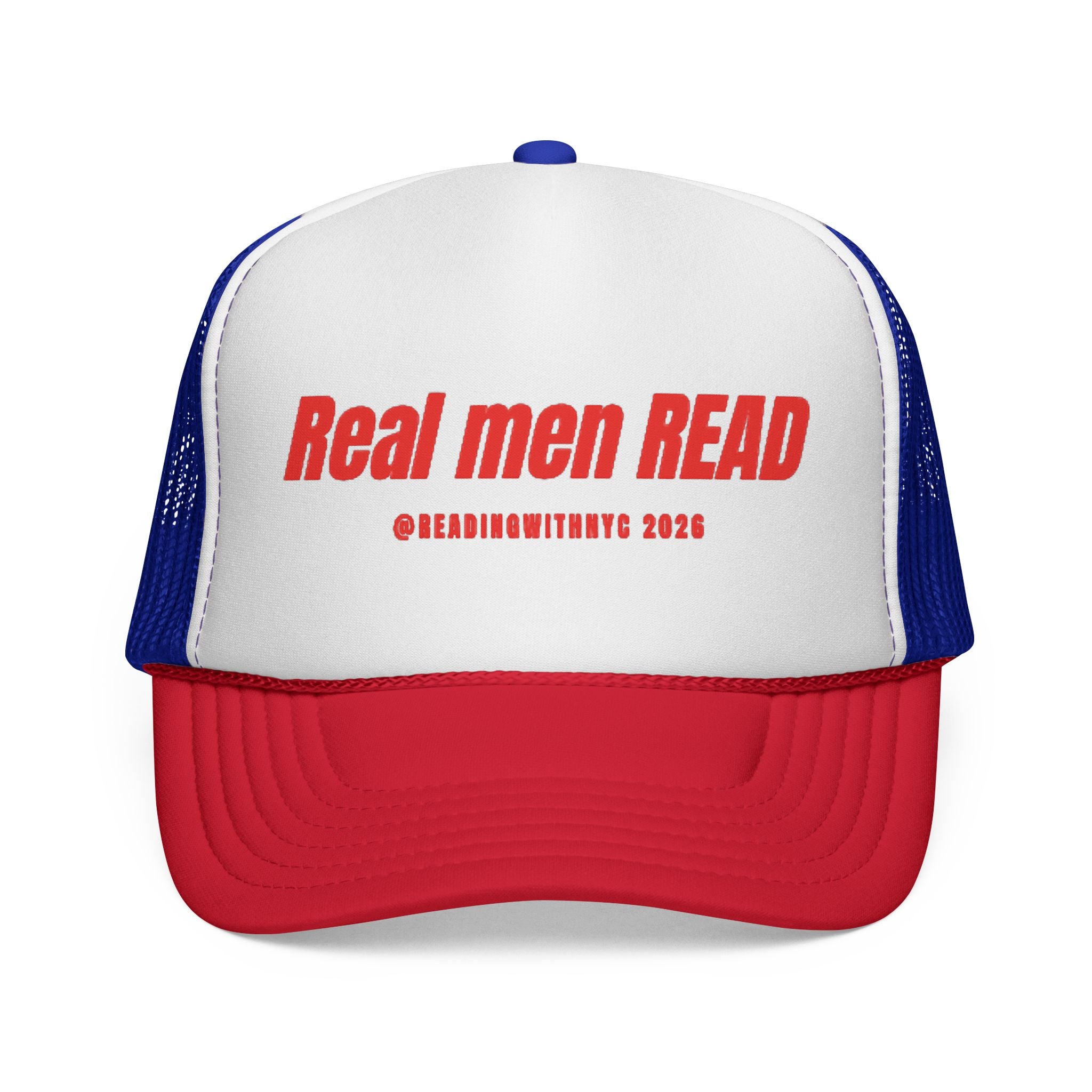Readingwithnyc - "Real Men READ" Trucker Cap