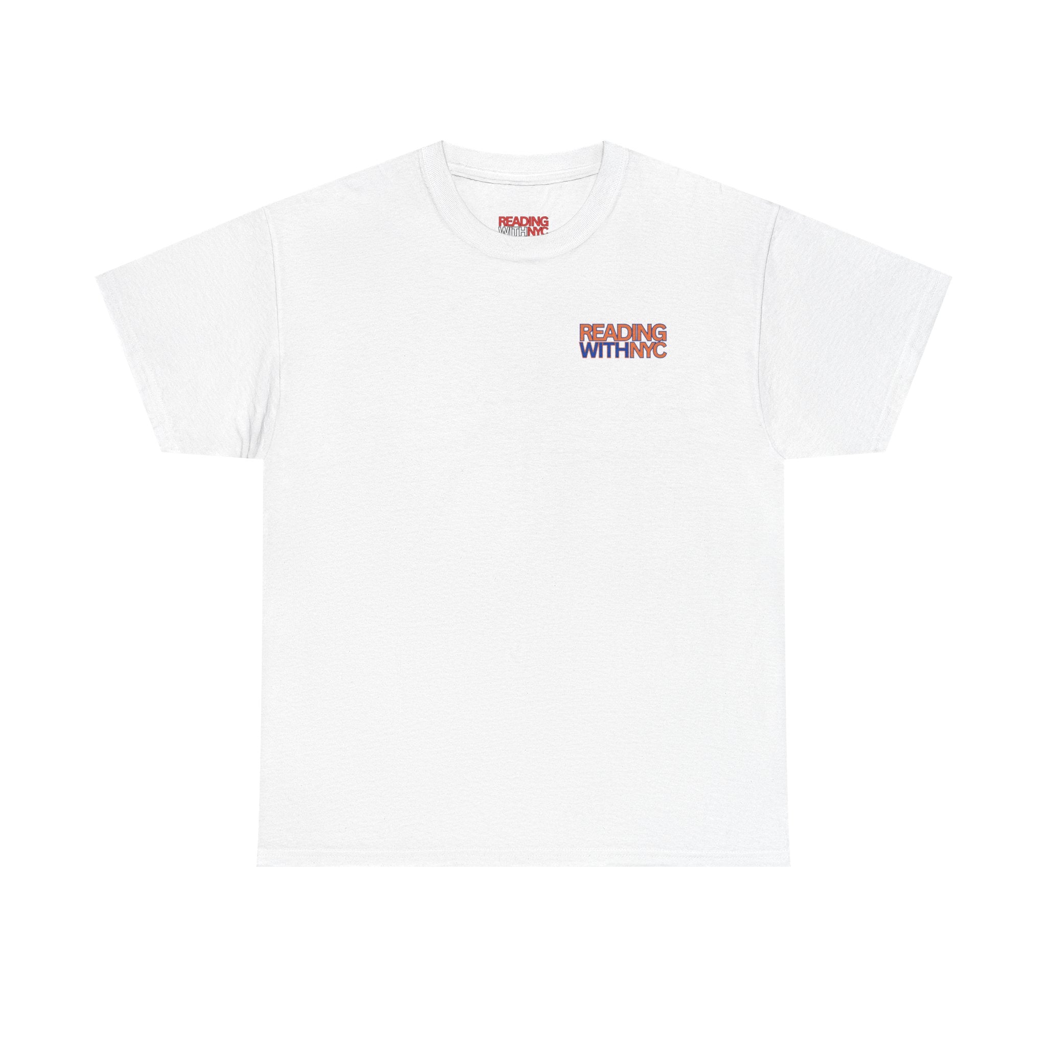 Readingwithnyc — LIMITED KNICKS NBA FINALS 2026 - "Pick Up a Book, It’s Good for You"- ORANGE T‑Shirt